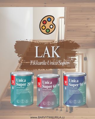 ✨ TIKKURILA Unica Super – odolná ochrana s elegantním vzhledem! Unica Super je odolný lak na dřevo, ideální pro interiér i...